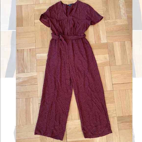 Rails Cheetah Print Jumpsuit -Size XS-Rust Spotted - Picture 3 of 4